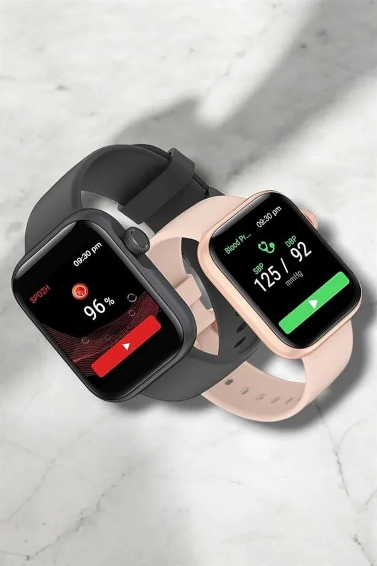 Akıllı Saat Adım Sayar, Kalp Atışı İzleme Dokunmatik Bluetooth Bağlantılı - Just Cheap Store Görsel 4