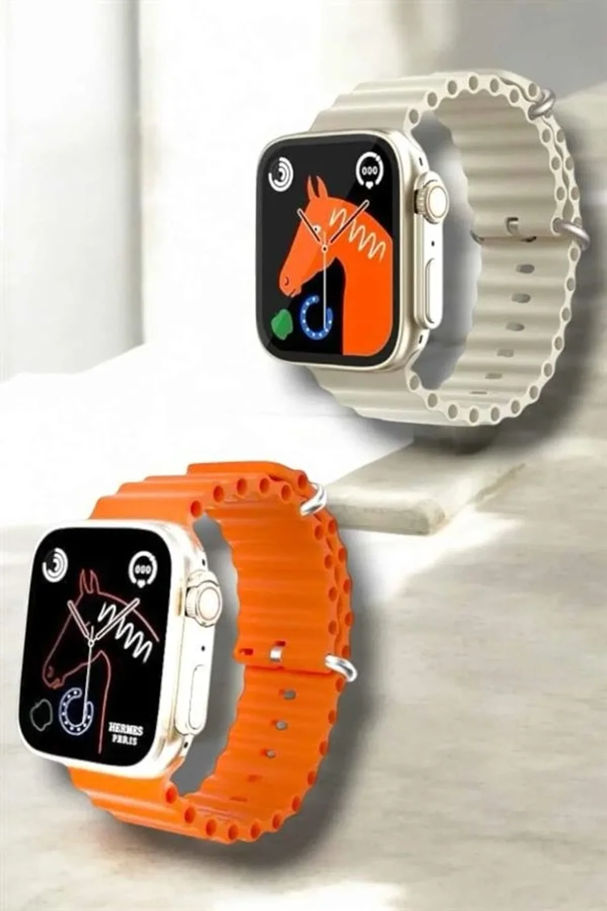 49mm Ekranlı, Kan Basıncı Ve Adımsayar Özellikli Bluetooth Akıllı Saat - Just Cheap Store Görsel 2