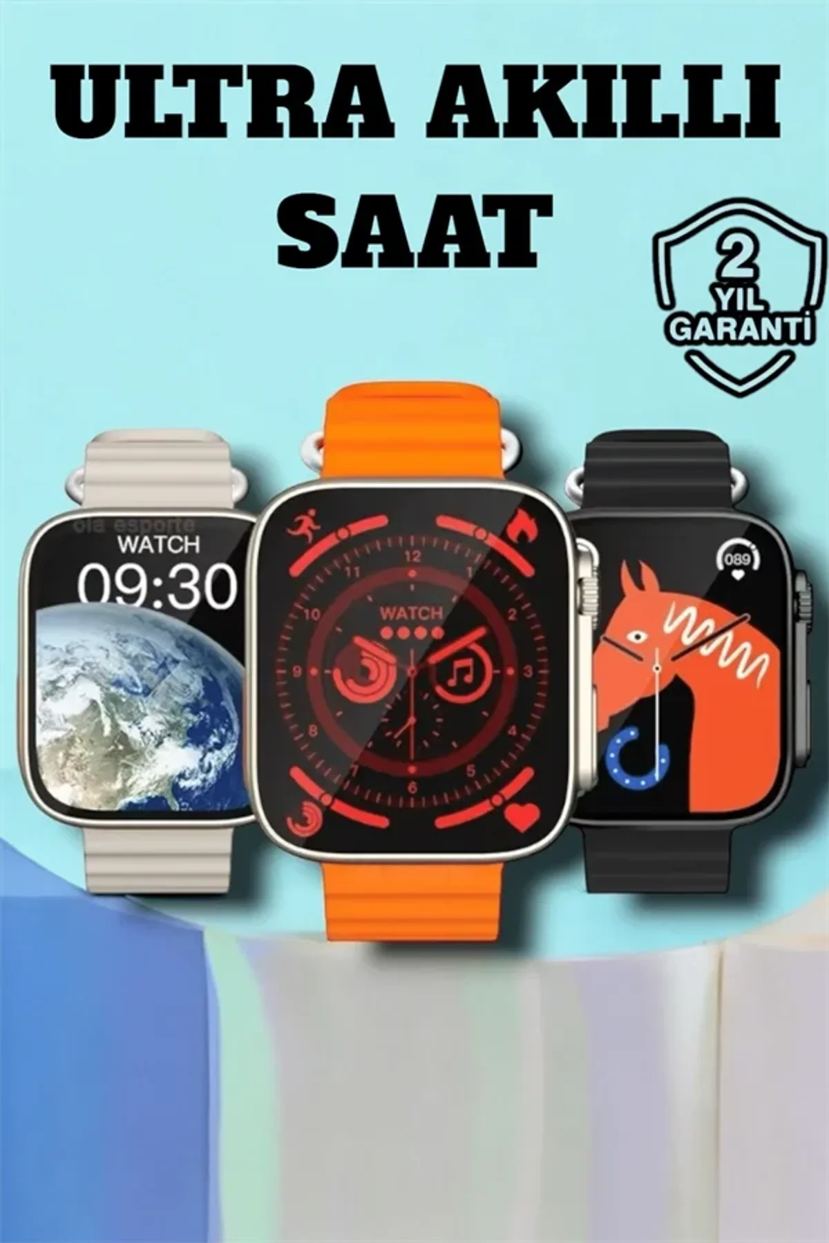 Adımsayar, Uyku Takibi Ve Spor Kalori Hesaplama Akıllı Saat - Just Cheap Store Görsel 3