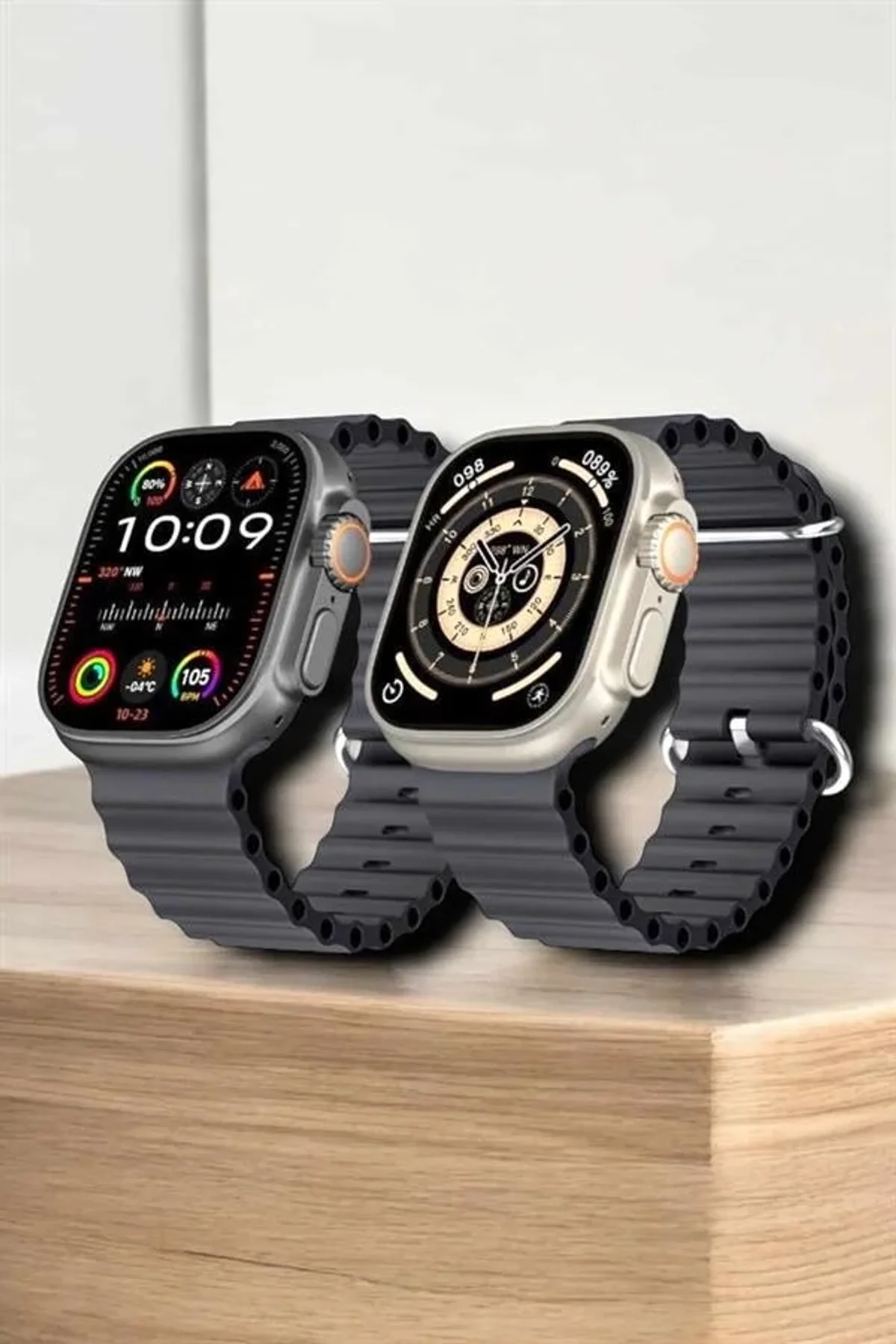 45 Mm Gri Kasa Ultra Akıllı Saat Sesli Görüşme, Sağlık Takibi, Suya Dayanıklı - Just Cheap Store Görsel 5
