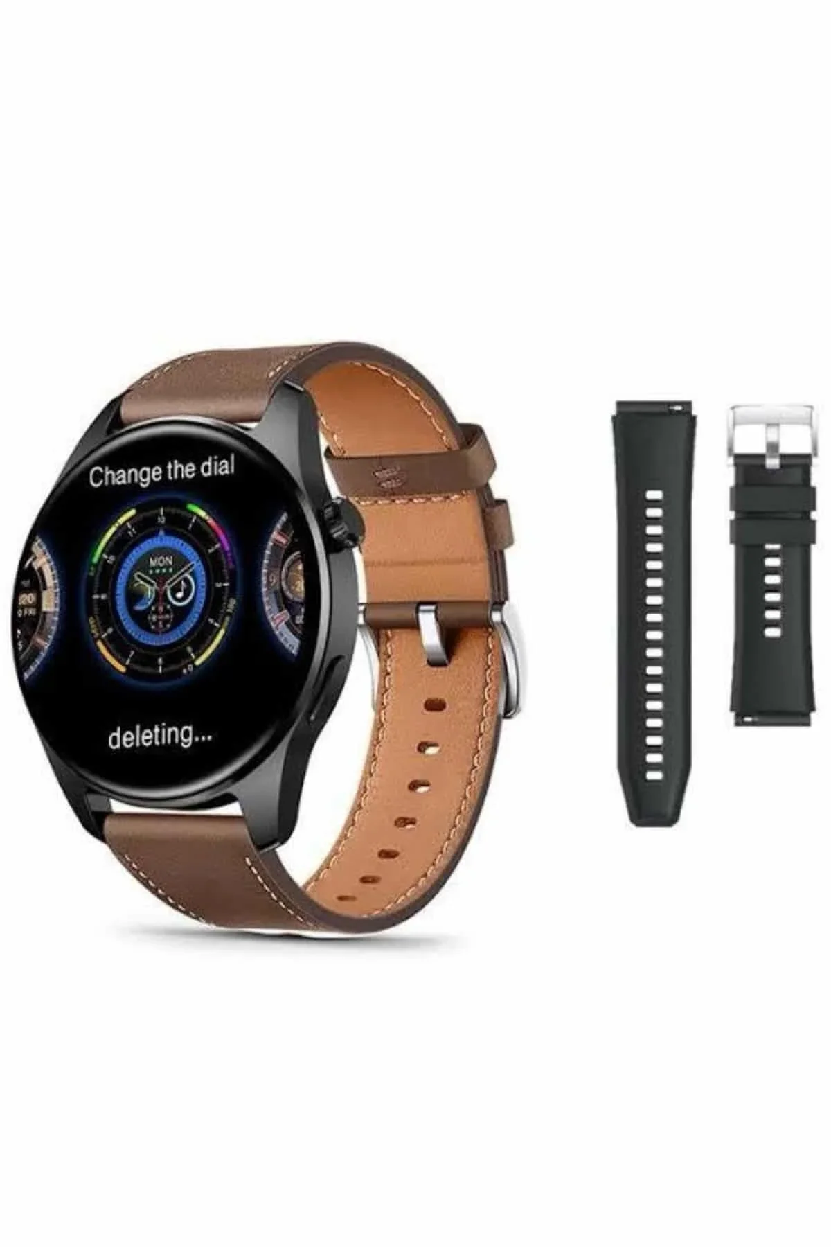 Akıllı Saat 1.5 Inç Amoled Ekran Çift Kordonlu Gps Nfc Uyumlu - Just Cheap Store Görsel 4