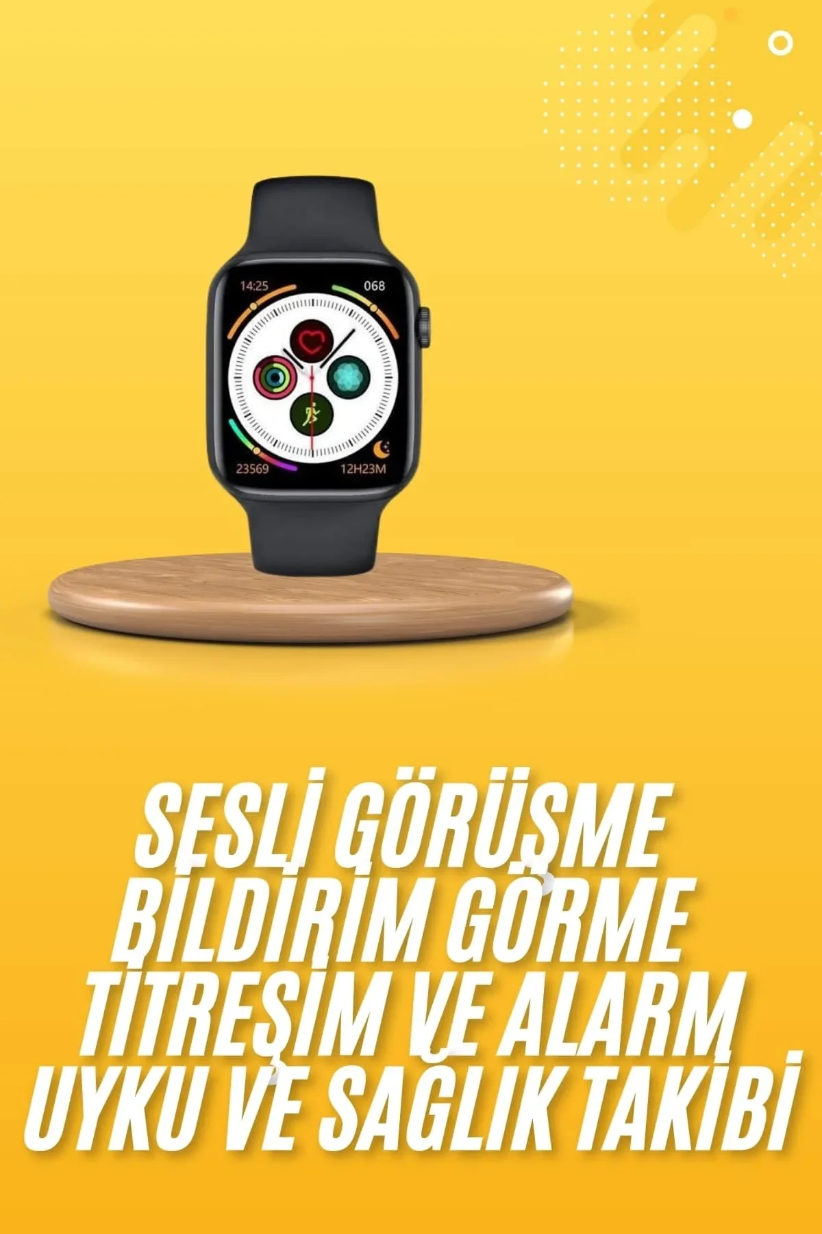 Dokunmatik Ekran Akıllı Saat Tema Değiştirme Şık Ve Modern Unısex - Just Cheap Store Görsel 3