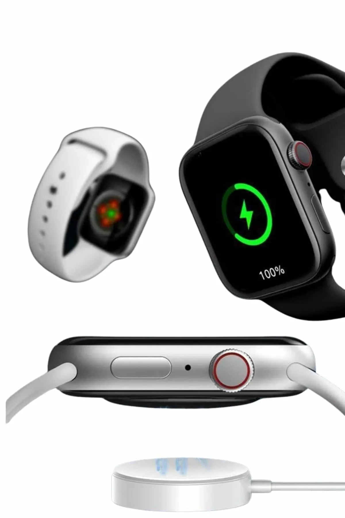 Yeni Model Akıllı Saat Dokunmatik Ekran Unisex Amoled Ekran 44 Mm - Just Cheap Store Görsel 4