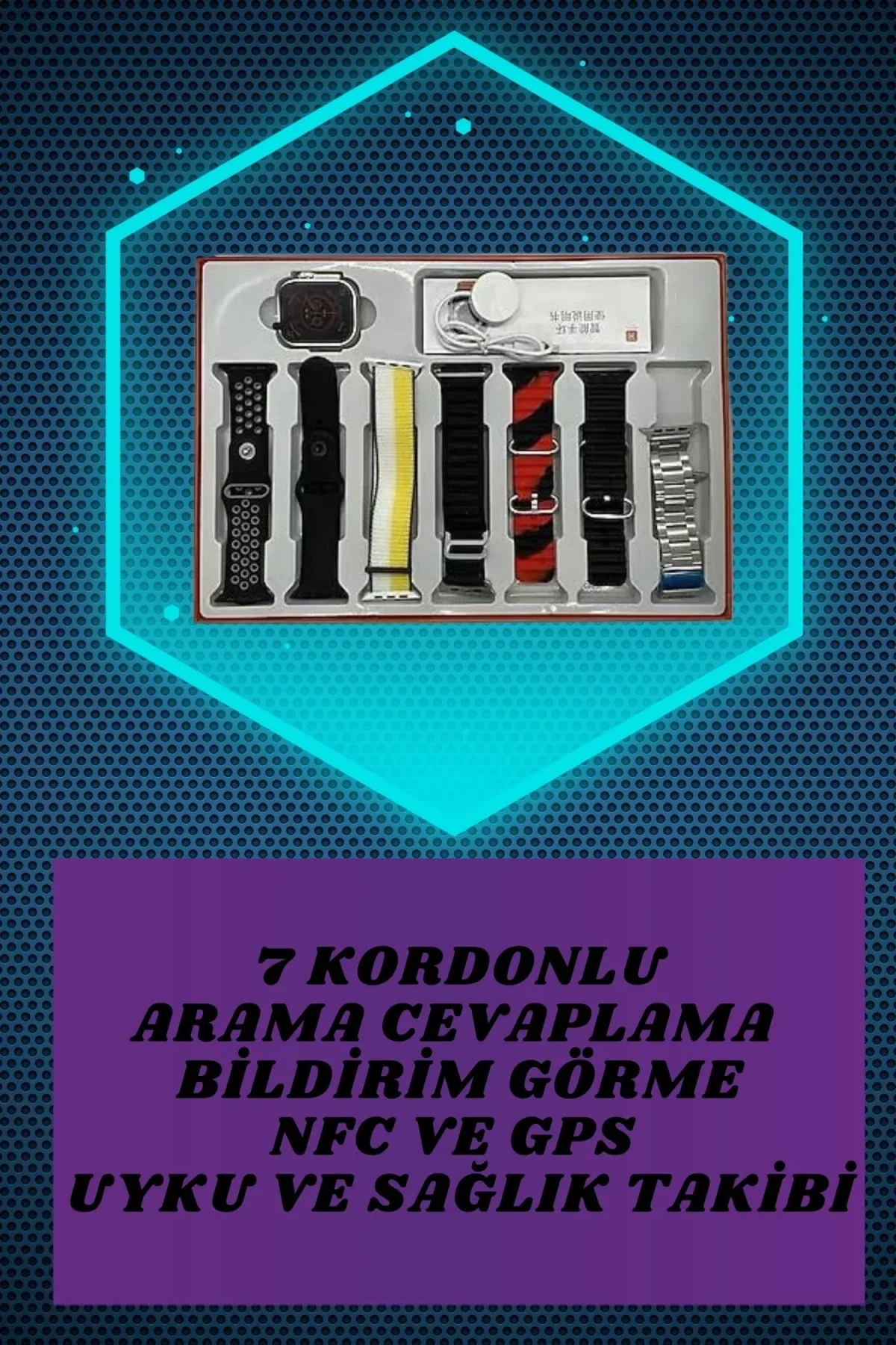 Kulak Üstü Kulaklık Pro9 Ve Yeni Nesil Akıllı Saat Android Ve İos Uyumlu Anc Özelliği - Just Cheap Store Görsel 4