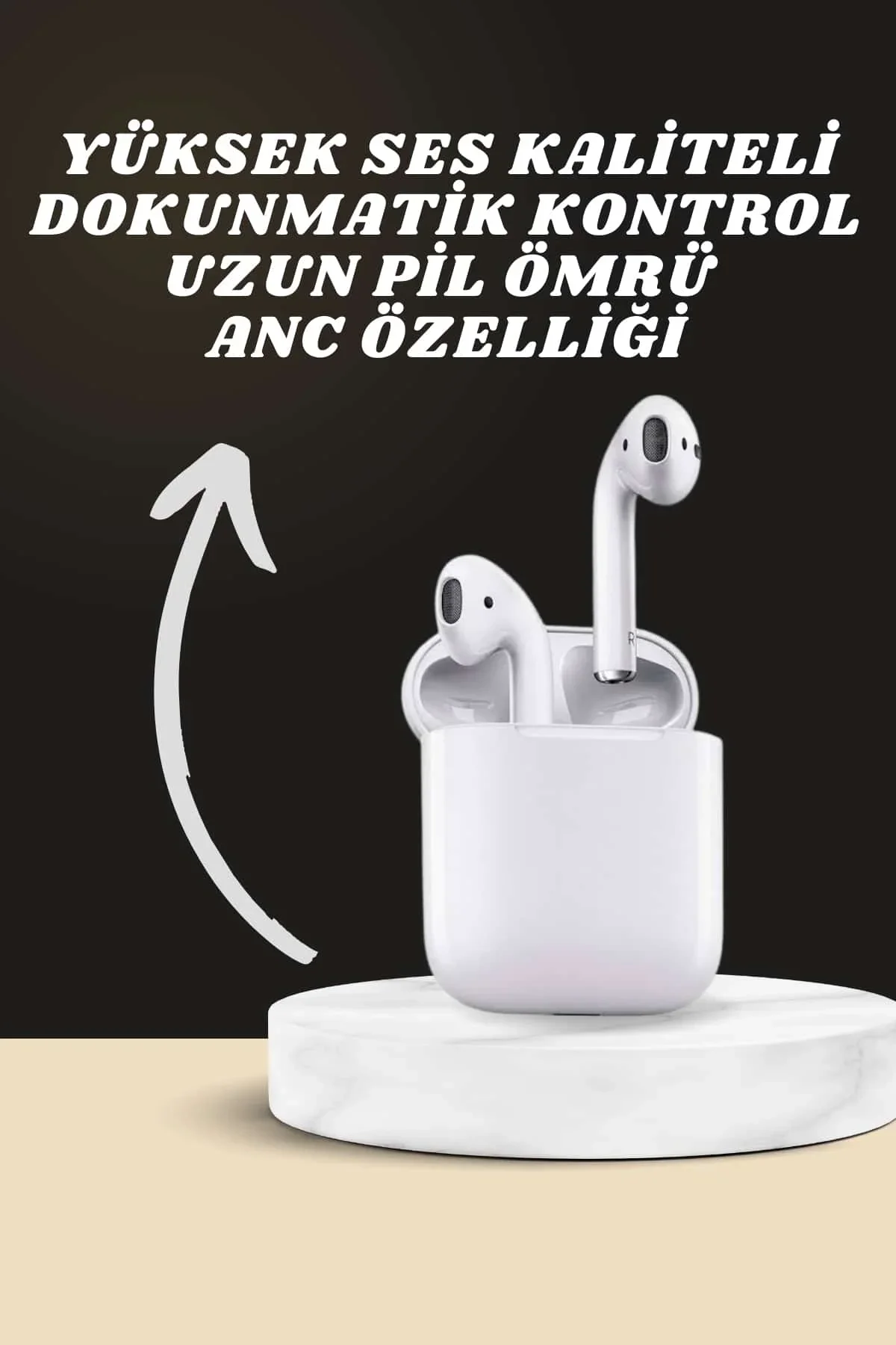 7 Kordonlu Akıllı Saat Ve 2.nesil Kulaklık Yüksek Ses Kaliteli Uzun Pil Ömrü - Just Cheap Store Görsel 3