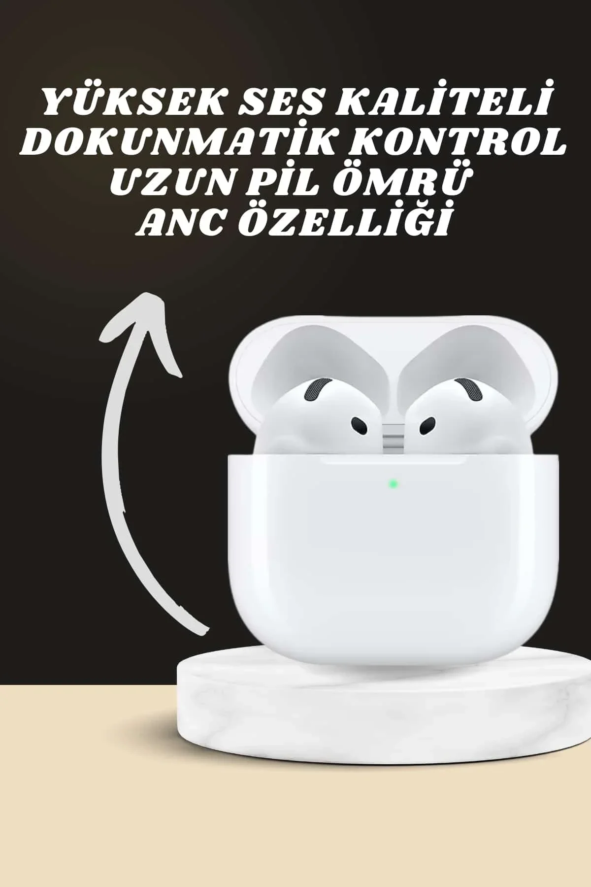 7 Kordonlu Akıllı Saat Ve Yeni Nesil Kulaklık Dokunmatik Ekran Android Ve İos Uyumlu - Just Cheap Store Görsel 3