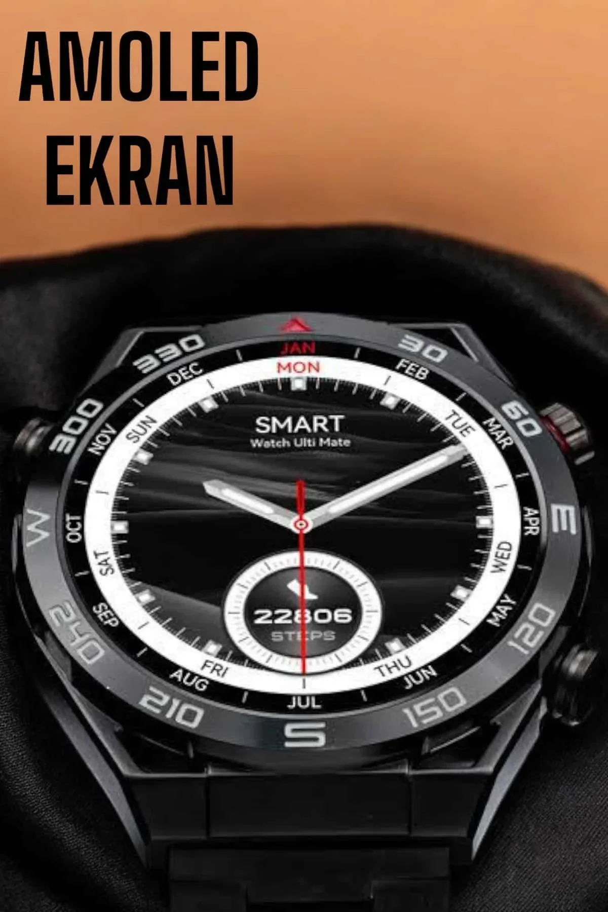 Akıllı Saat Yeni Nesil 2024 Model Metal Kordonlu Bluetooth Bağlantılı - Just Cheap Store Görsel 3