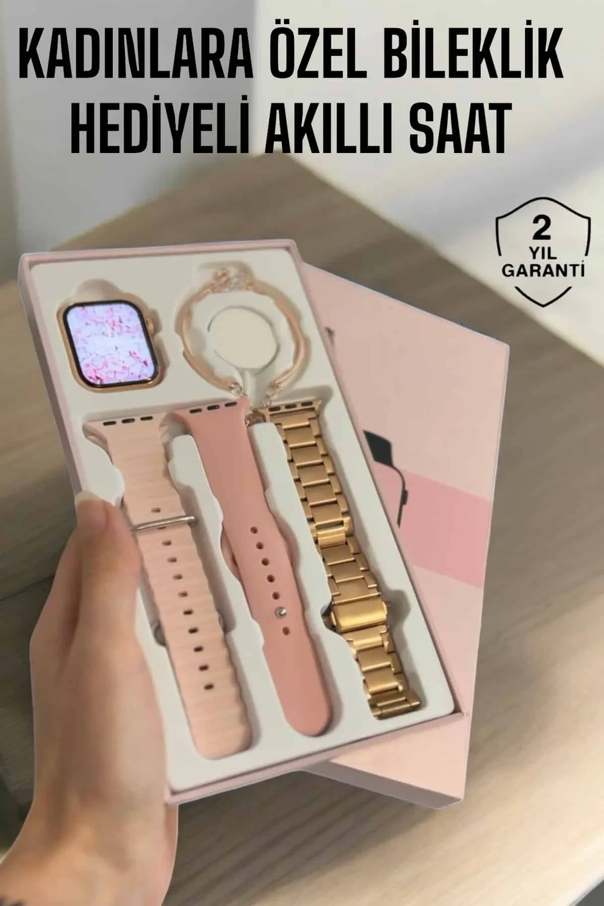 Akıllı Saat Adımsayar, Nabız Takibi Ve Gps Destekli Kadınlara Özel - Just Cheap Store Görsel 2