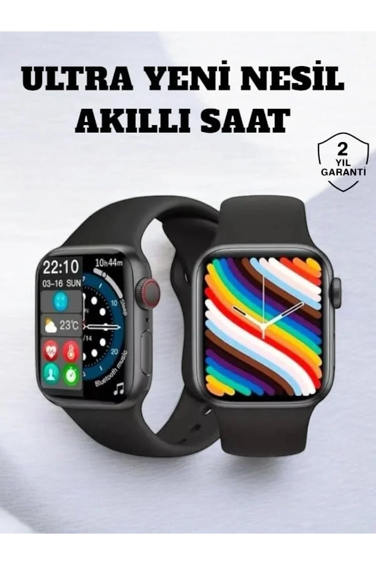 Akıllı Saat İos Ve Android İle Uyumlu Şık Ve Çok Fonksiyonlu - Just Cheap Store Görsel 2