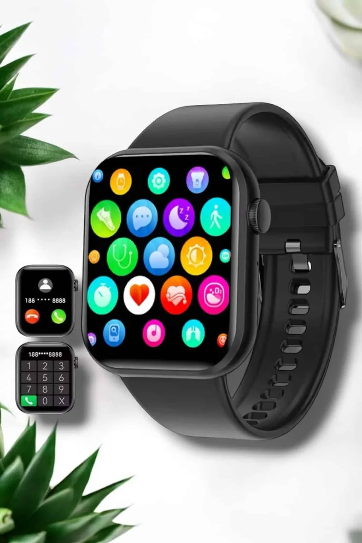 Akıllı Saat İos Ve Android İle Uyumlu Şık Ve Çok Fonksiyonlu - Just Cheap Store Görsel 4