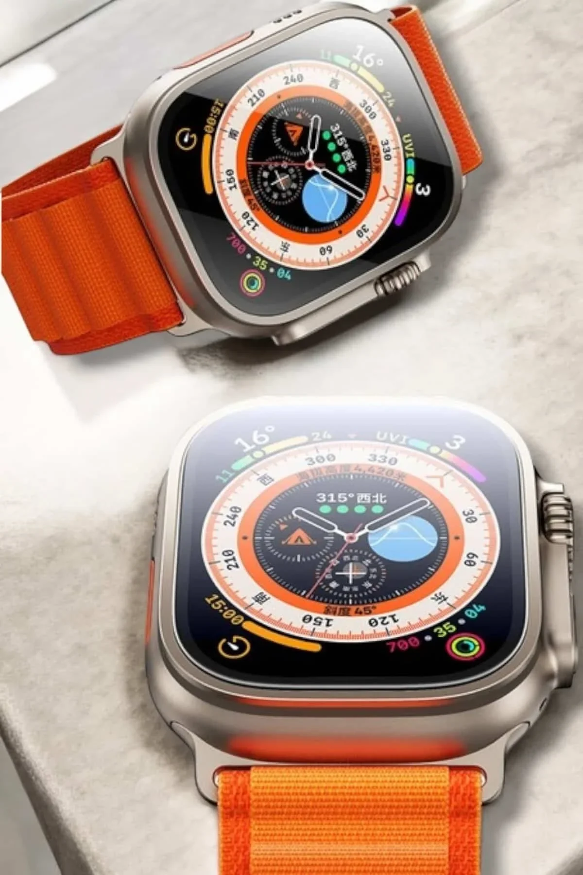 49mm Ekranlı, Kan Basıncı Ve Adımsayar Özellikli Bluetooth Akıllı Saat - Just Cheap Store Görsel 4