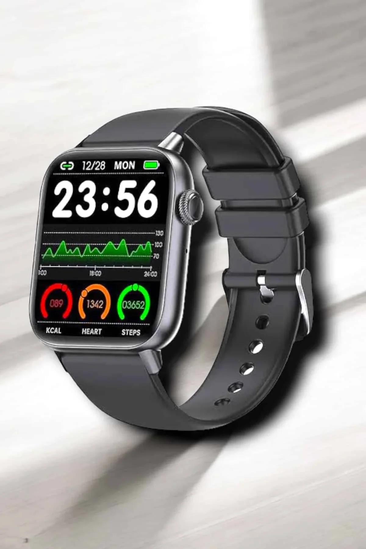 Suya Dayanıklı Bluetooth Akıllı Saat Gps, Adımsayar, Nabız &amp; Sağlık Takibi - Just Cheap Store Görsel 5