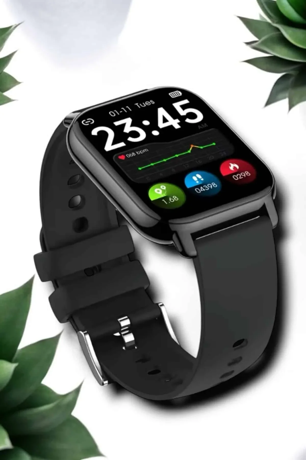Suya Dayanıklı Bluetooth Akıllı Saat Gps, Adımsayar, Nabız &amp; Sağlık Takibi - Just Cheap Store Görsel 3