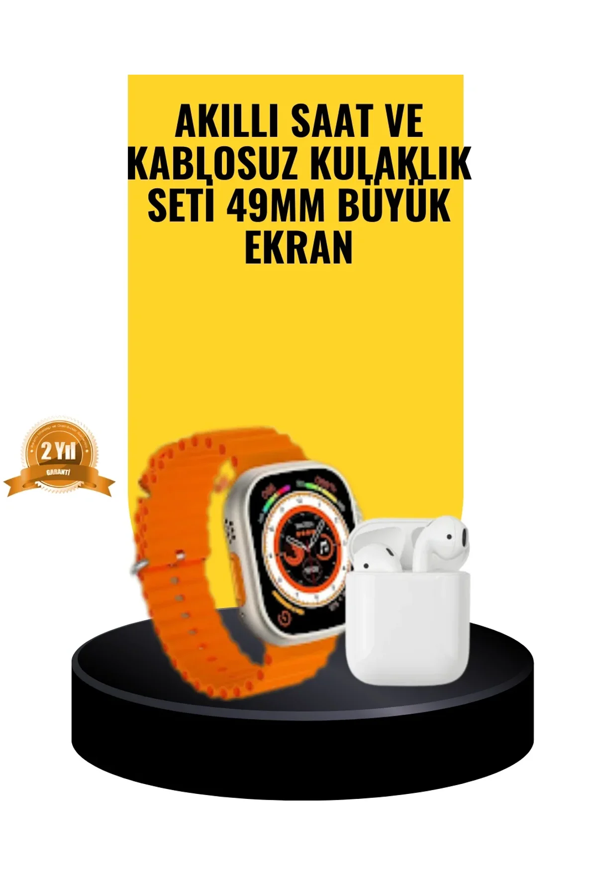 Watch 9 Max Akıllı Saat Sesli Görüşme Özellikli Kulaklık Seti - Just Cheap Store Görsel 2