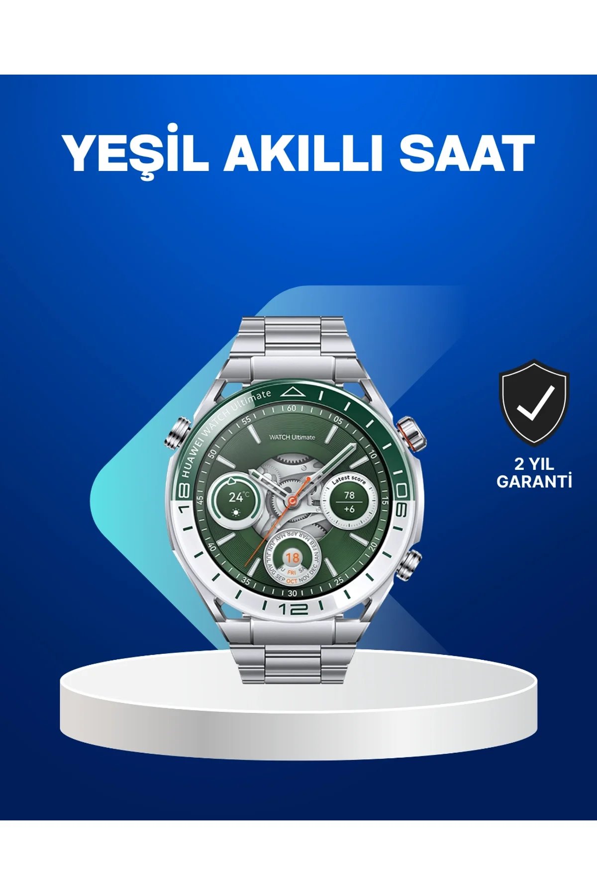 Akıllı Saat Amoled Ekranlı Harita Gösterimli Sağlık Ve Spor Takipli