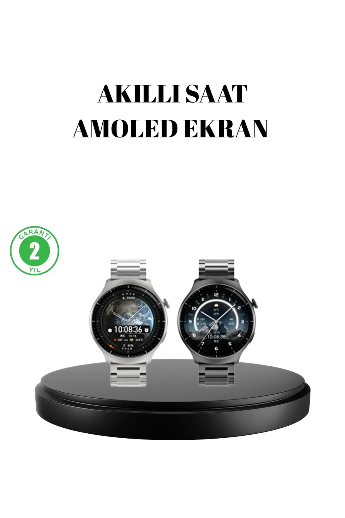 Kablosuz Şarjlı Bluetooth Görüşmeli Akıllı Saat – Android &amp; İos Uyumlu - Just Cheap Store Görsel 2