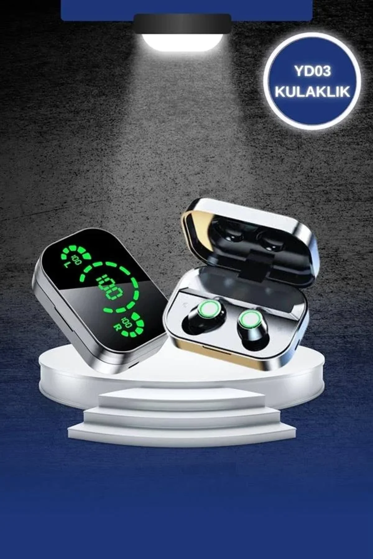 Dokunmatik Akıllı Saat Yeni Nesil Kulaklık Kampanyası Bluetooth Bağlantılı Anc Özelliği - Just Cheap Store Görsel 2