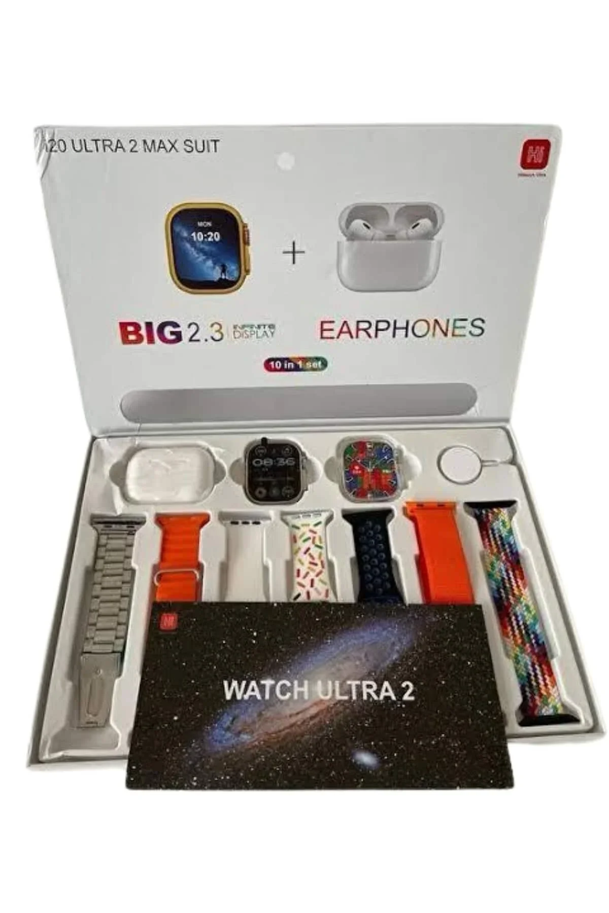9 Ultra Akıllı Saat 49mm 2inç Ekran 7 Kordonlu Ve Bluetooth Kulaklık - Just Cheap Store Görsel 4