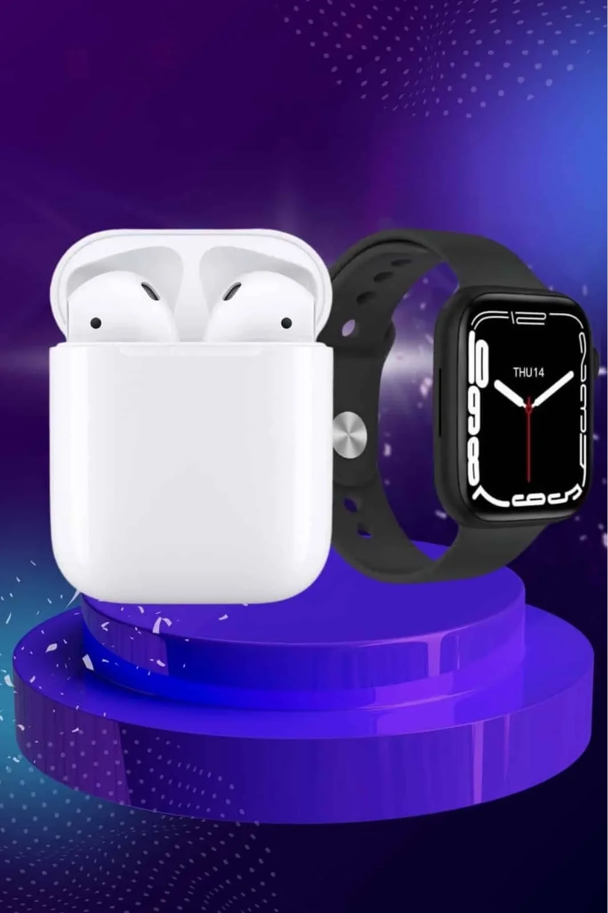 2025 Model Akıllı Saat Ve 2.nesil Tws Bluetooth Kulaklık Anc Özelliği Amoled Ekran - Just Cheap Store Görsel 3