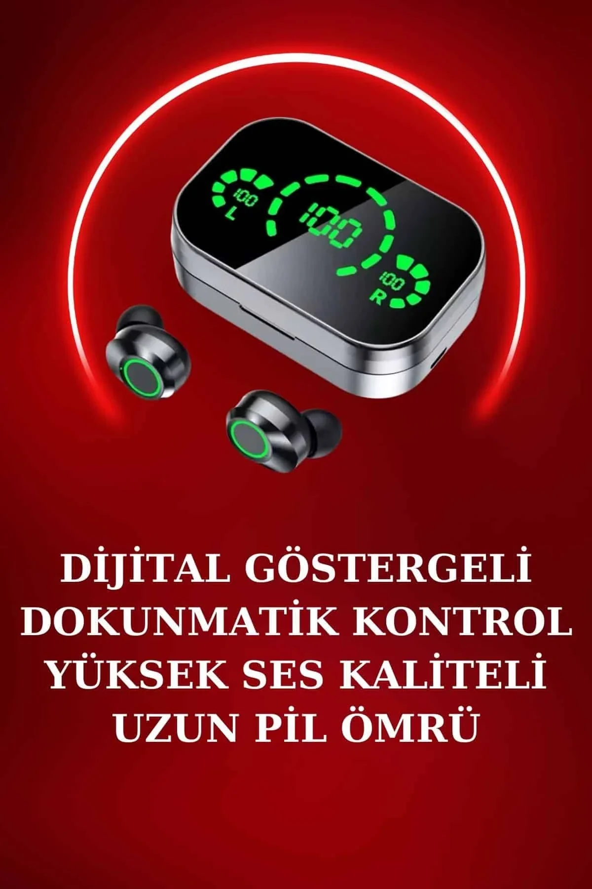 Yeni Nesil Akıllı Saat Ve Ucuz Kaliteli Bluetooth Kablosuz Kulaklık Amoled Ekran - Just Cheap Store Görsel 5