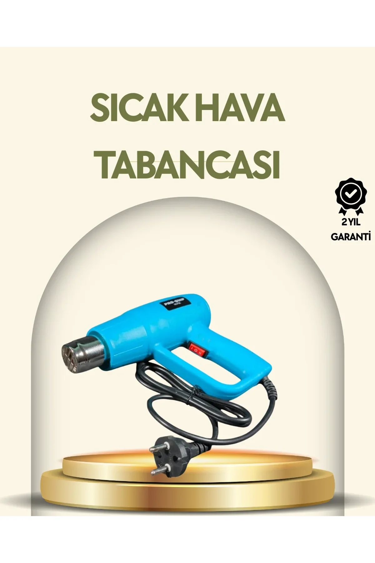 2000w Profesyonel 2 Kademeli Isı Tabancası Sıcak Hava Üfleme - Just Cheap Store Görsel 2