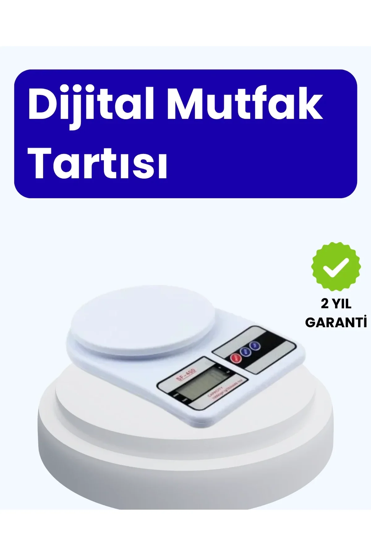 Dijital Mutfak Terazisi 10kg Kapasiteli 1g Hassasiyetli - Just Cheap Store Görsel 2
