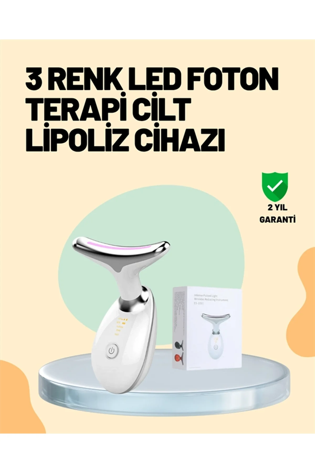Şarjlı Akıllı Cilt Temizleme Ve Nemlendirme Cihazı – 500 Mah, Otomatik Kapanma Ve Ems Modlu