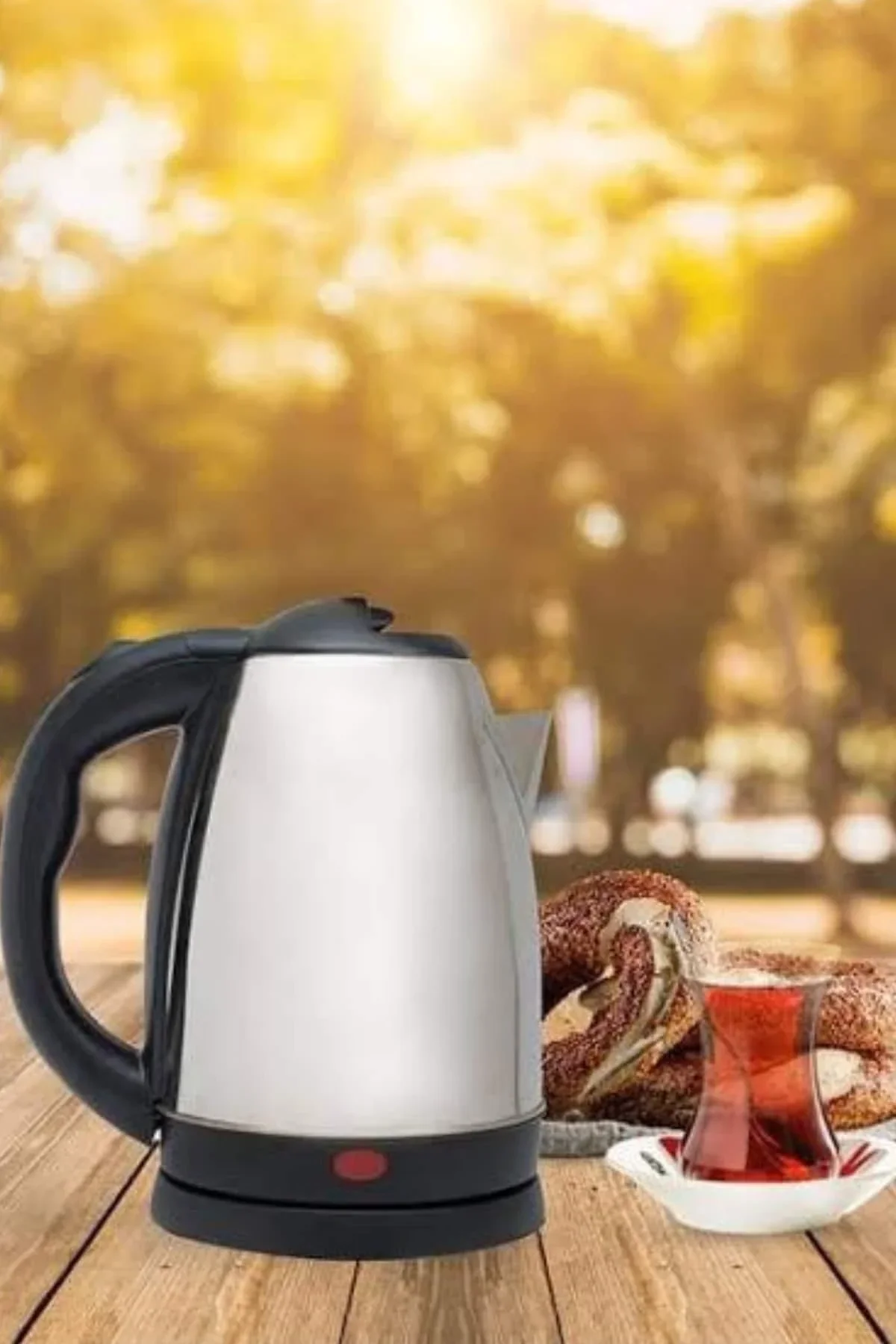 Kettle C F Tipi 220-240v Paslanmaz Çelik Elektrik Kablolu Otomatik Kapanma - Just Cheap Store Görsel 3