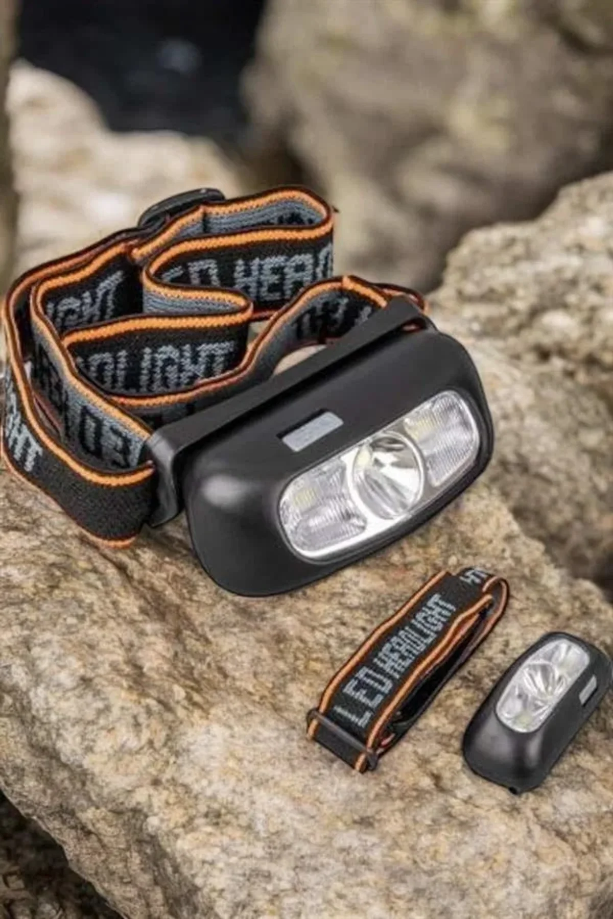 Kamp Lambası Led Işık Kafa Lambası Balıkçı Lambası Ayarlanabilir - Just Cheap Store Görsel 4
