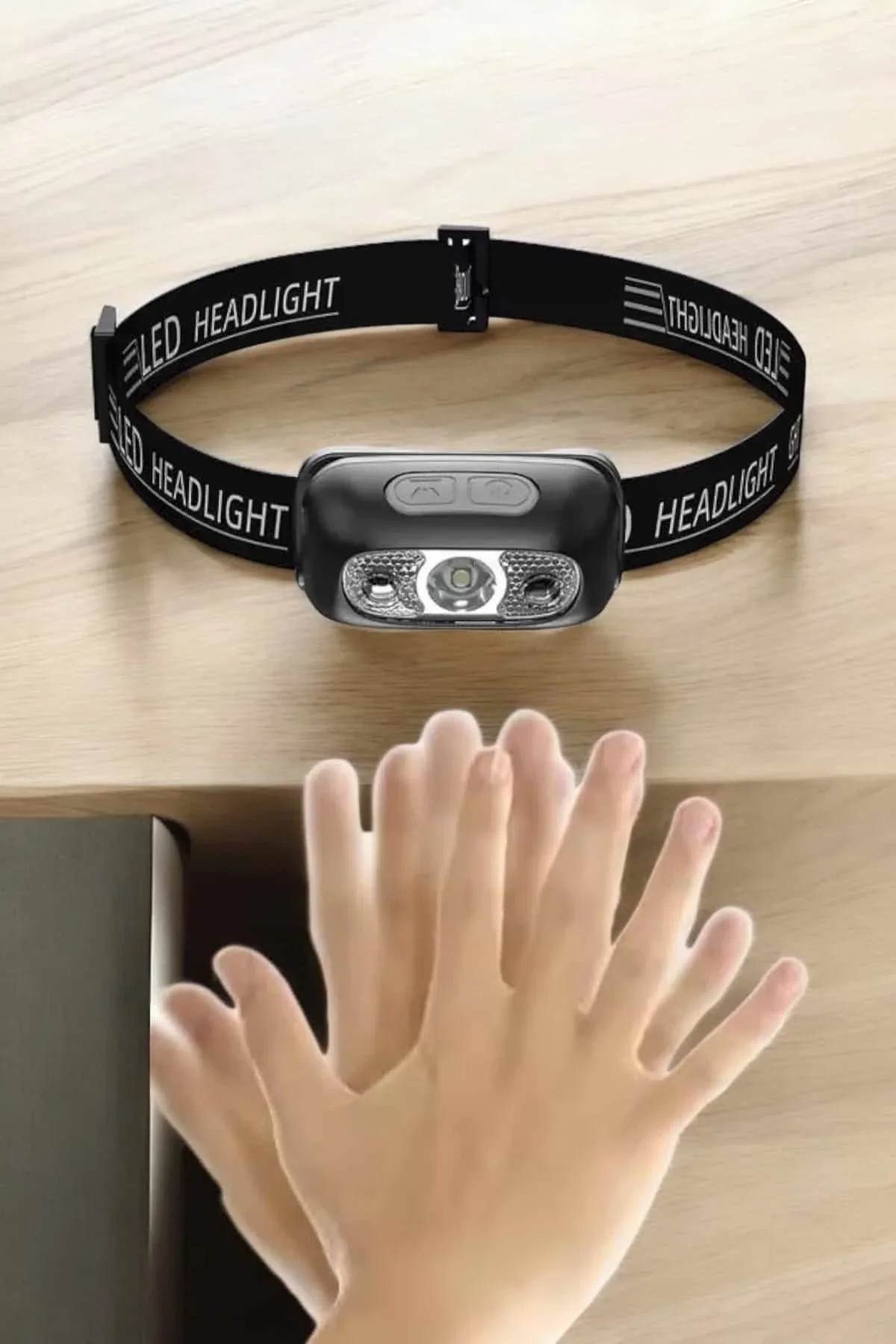 Kafa Lambası Kamp Lambası Led Işık Şarjlı Ayarlanabilir - Just Cheap Store Görsel 3