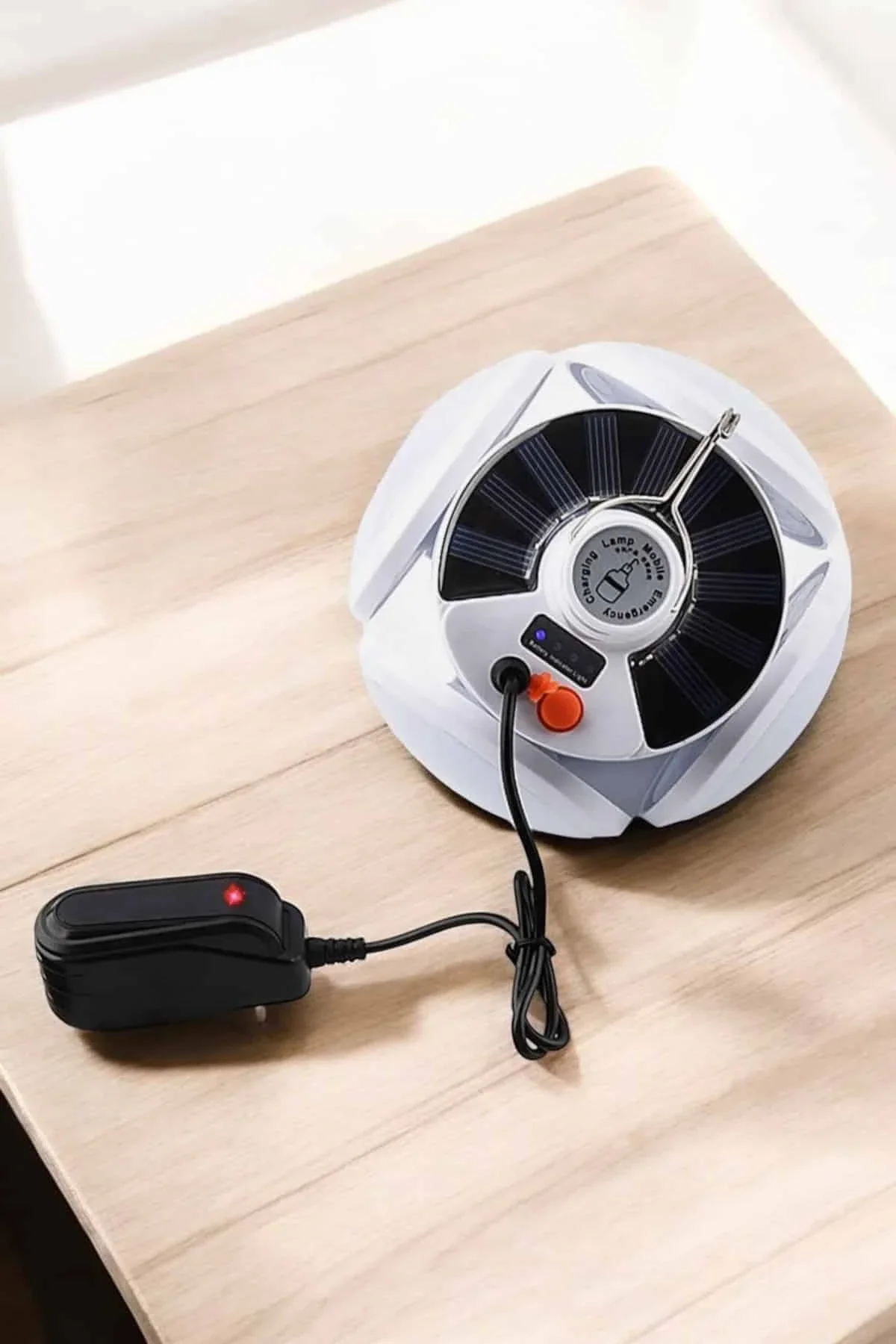 Katlanabilir Taşınabilir Kamp Lambası Işıldak Beyaz Işık Güneş Enerjili Solar Aydınlatma - Just Cheap Store Görsel 3