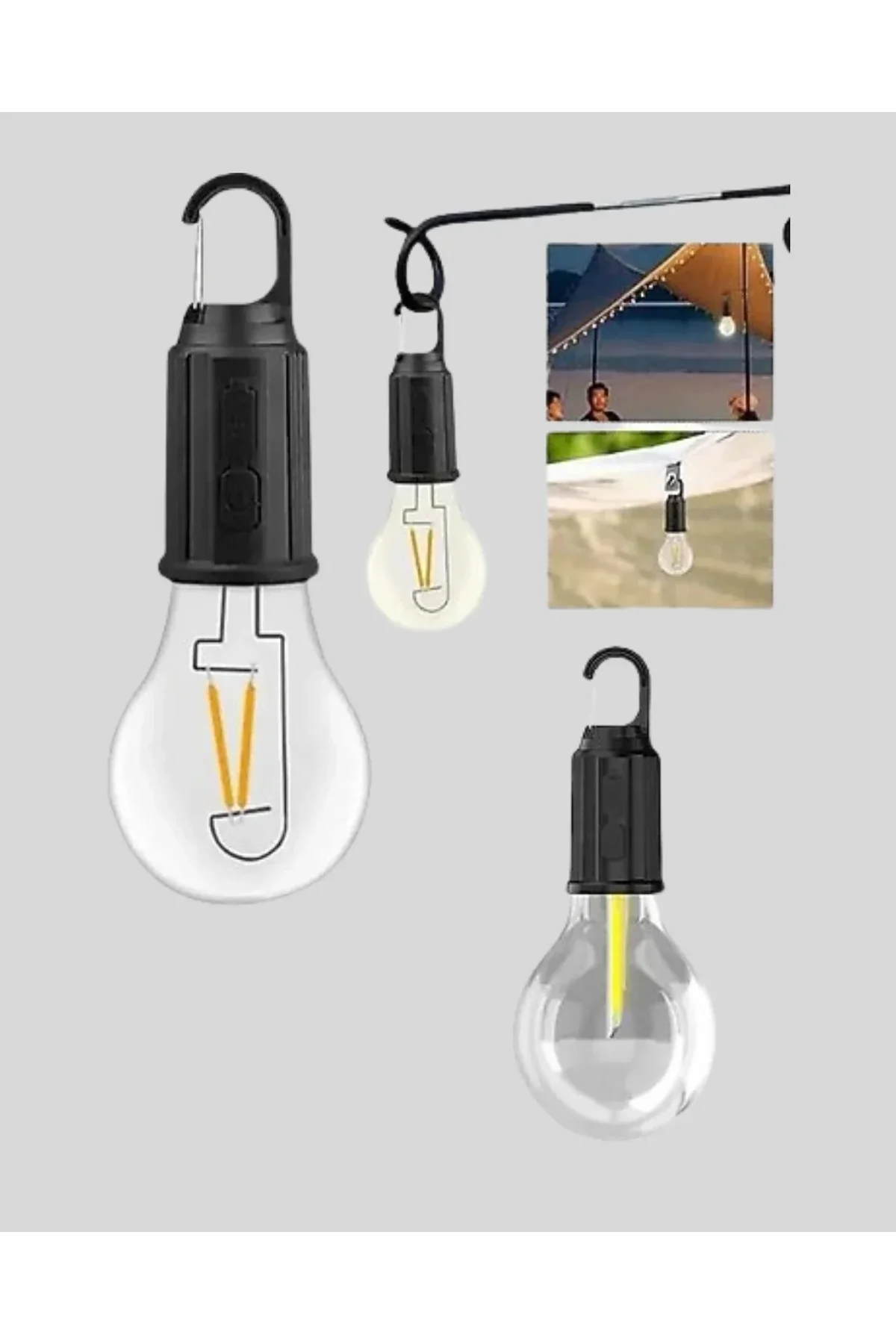 Type-c Şarjlı Led Kamp Lambası – Uzun Ömürlü Pil Ve Yüksek Parlaklık - Just Cheap Store Görsel 5