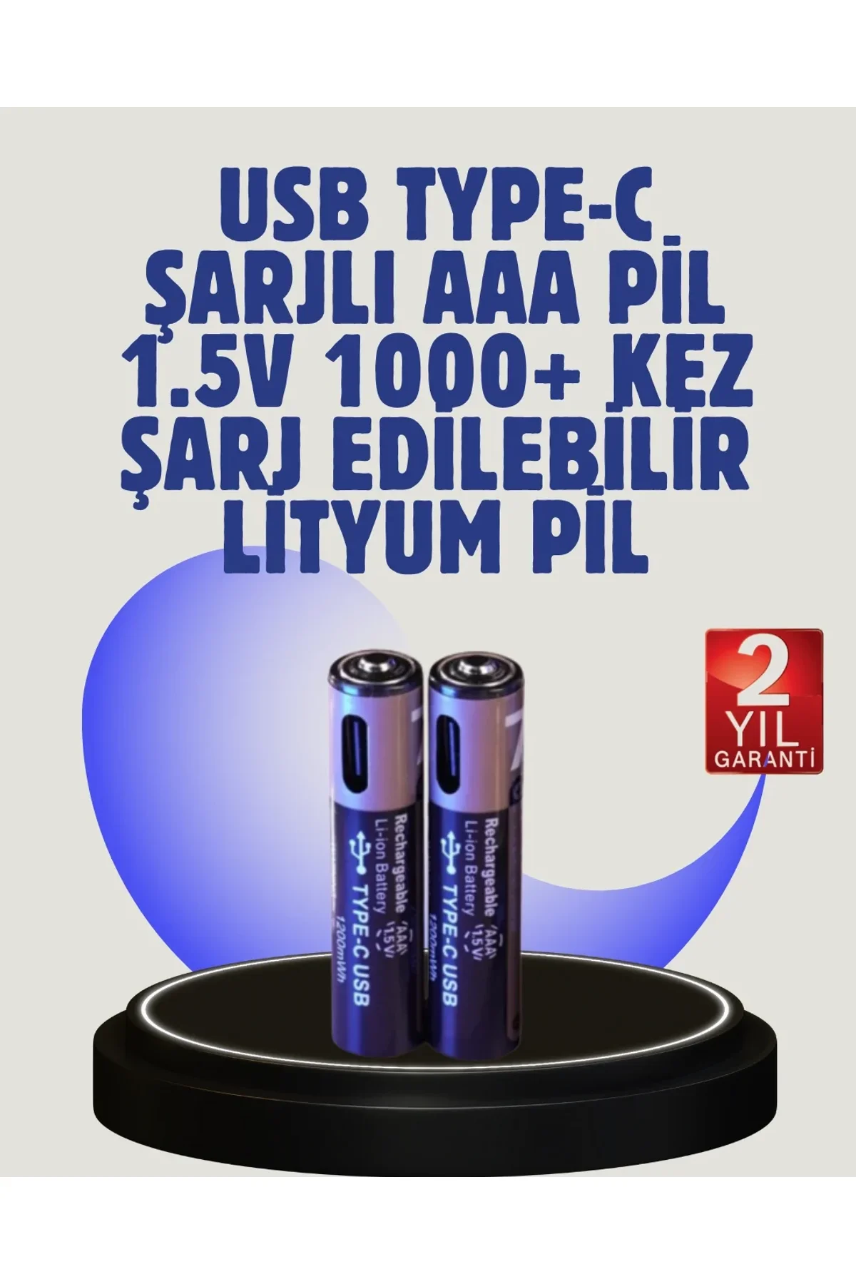 Gelişmiş Güvenlik Özelliklerine Sahip Aaa Lityum Pil – Korumalı Ve Sağlam Tasarım - Just Cheap Store Görsel 2