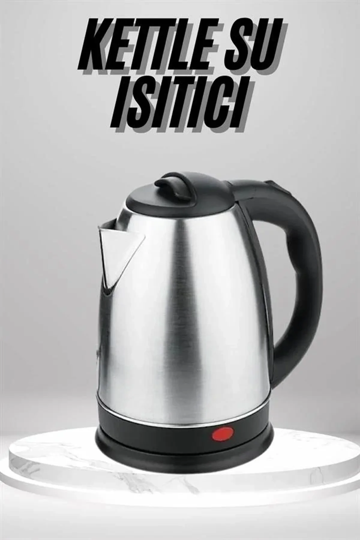Su Isıtıcı 220 - 240 V Paslanmaz Çelik Kettle Uzun Ömürlü 2000 Watt - Just Cheap Store Görsel 3