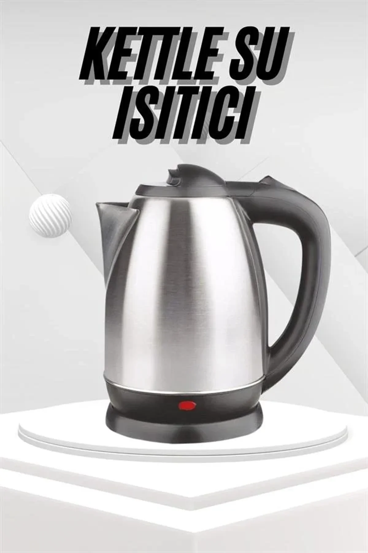 Yeni Nesil Saplı Uzun Ömürlü Paslanmaz Çelik Su Isıtıcı Kettle - Just Cheap Store Görsel 3