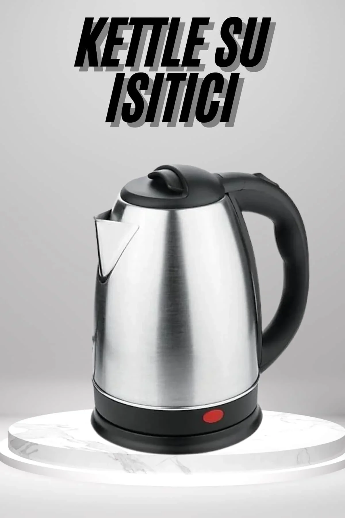 Su Isıtıcı 220 - 240 V Paslanmaz Çelik Kettle Uzun Ömürlü 2000 Watt - Just Cheap Store Görsel 2