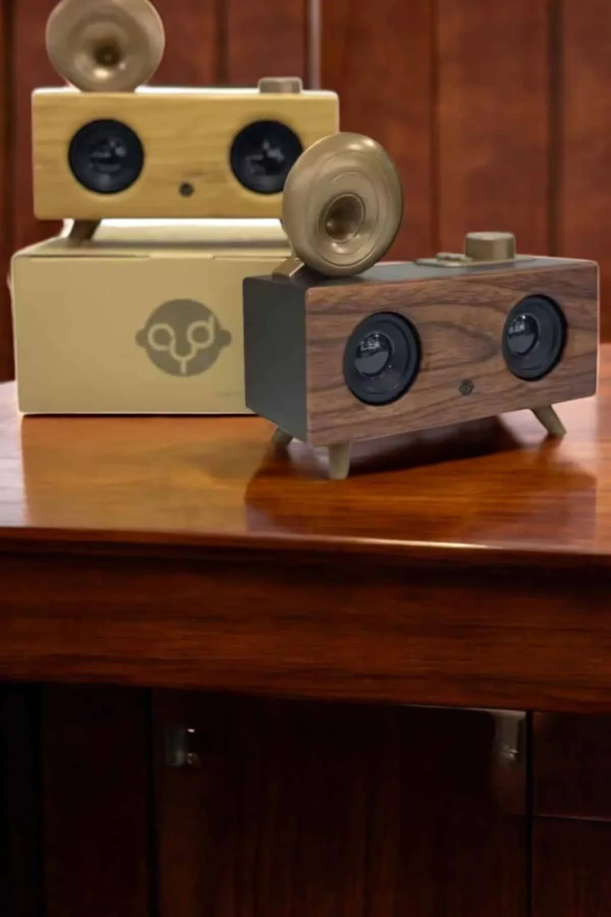 Çalar Radyo Müzik Kutusu Nostaljik Hoparlör Speaker - Just Cheap Store Görsel 5