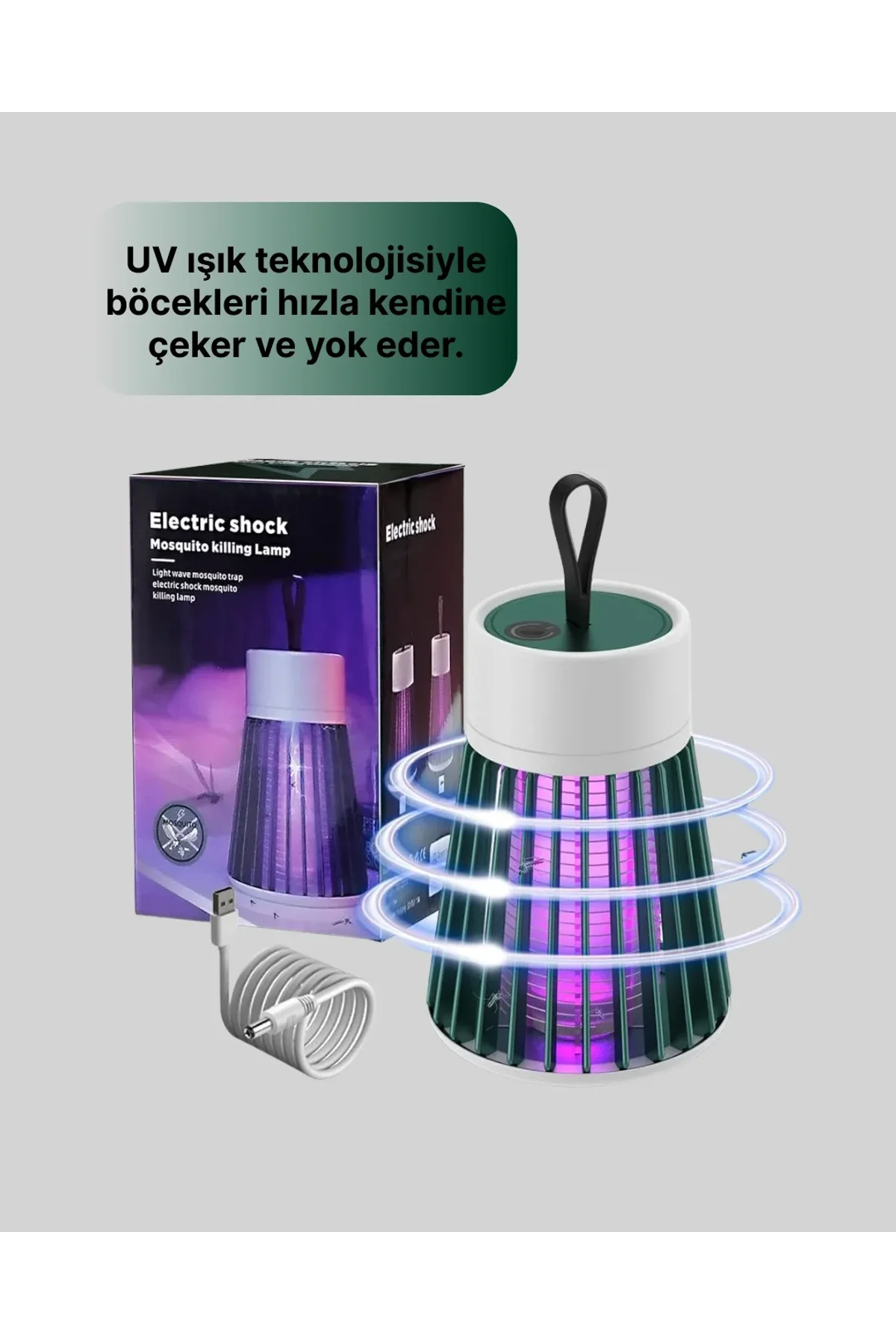 Sivrisinek Kovucu Lamba - Just Cheap Store Görsel 5