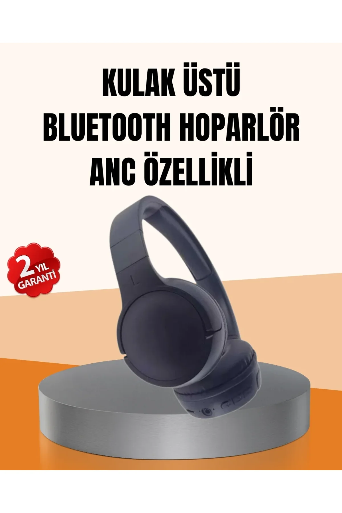 Ayarlanabilir Baş Bantlı Kablosuz Kulak Üstü Kulaklık - Just Cheap Store Görsel 2