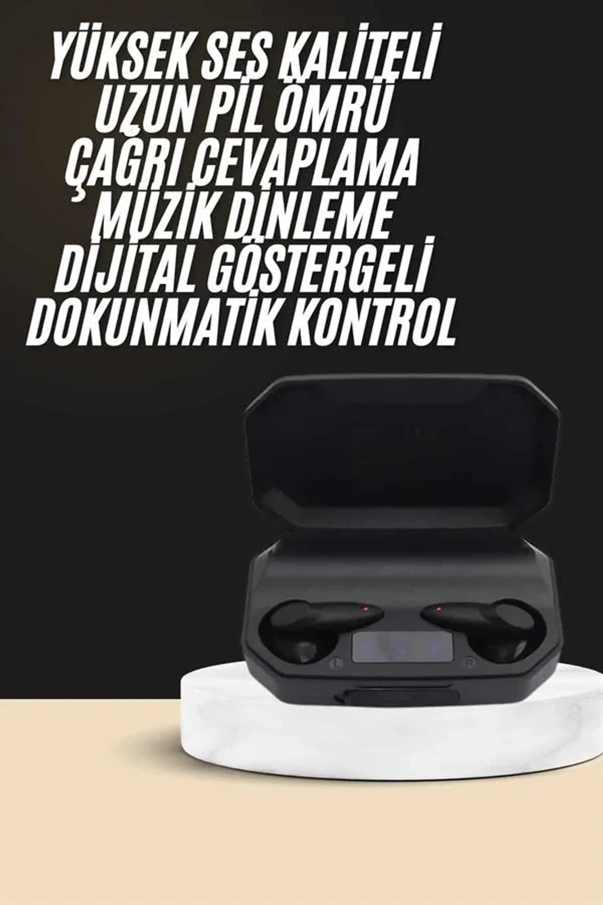 Kulak İçi Bluetooth Kulaklık Rgb Işıklı Çift Mikrofonlu İos/android Uyumlu Bt 5.2 - Just Cheap Store Görsel 2