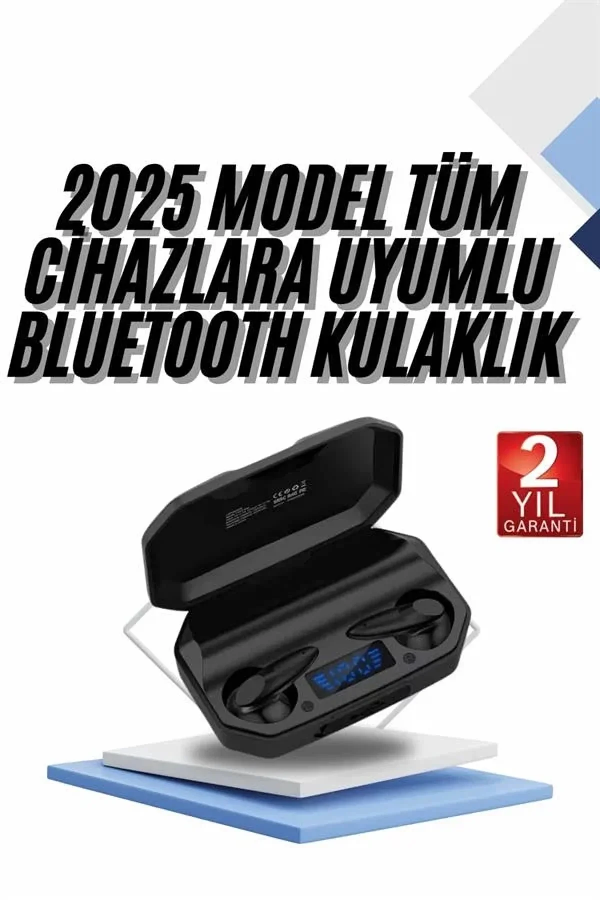 Kulaklık Bluetooth 5.2 Kablosuz Kulakiçi Rgb Işıklı Çift Mikrofonlu - Just Cheap Store Görsel 3