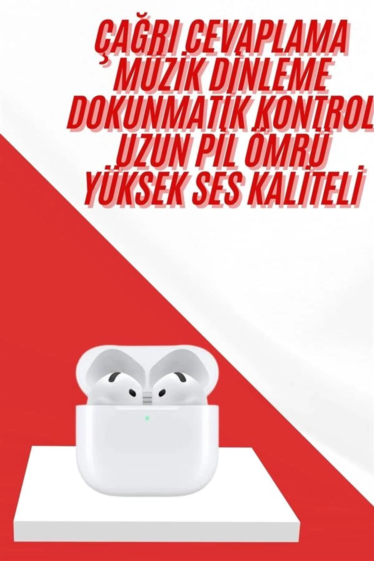4.nesil Bluetooth Kulaklık Yüksek Ses Kaliteli Dokunmatik Kontrol Özellikli