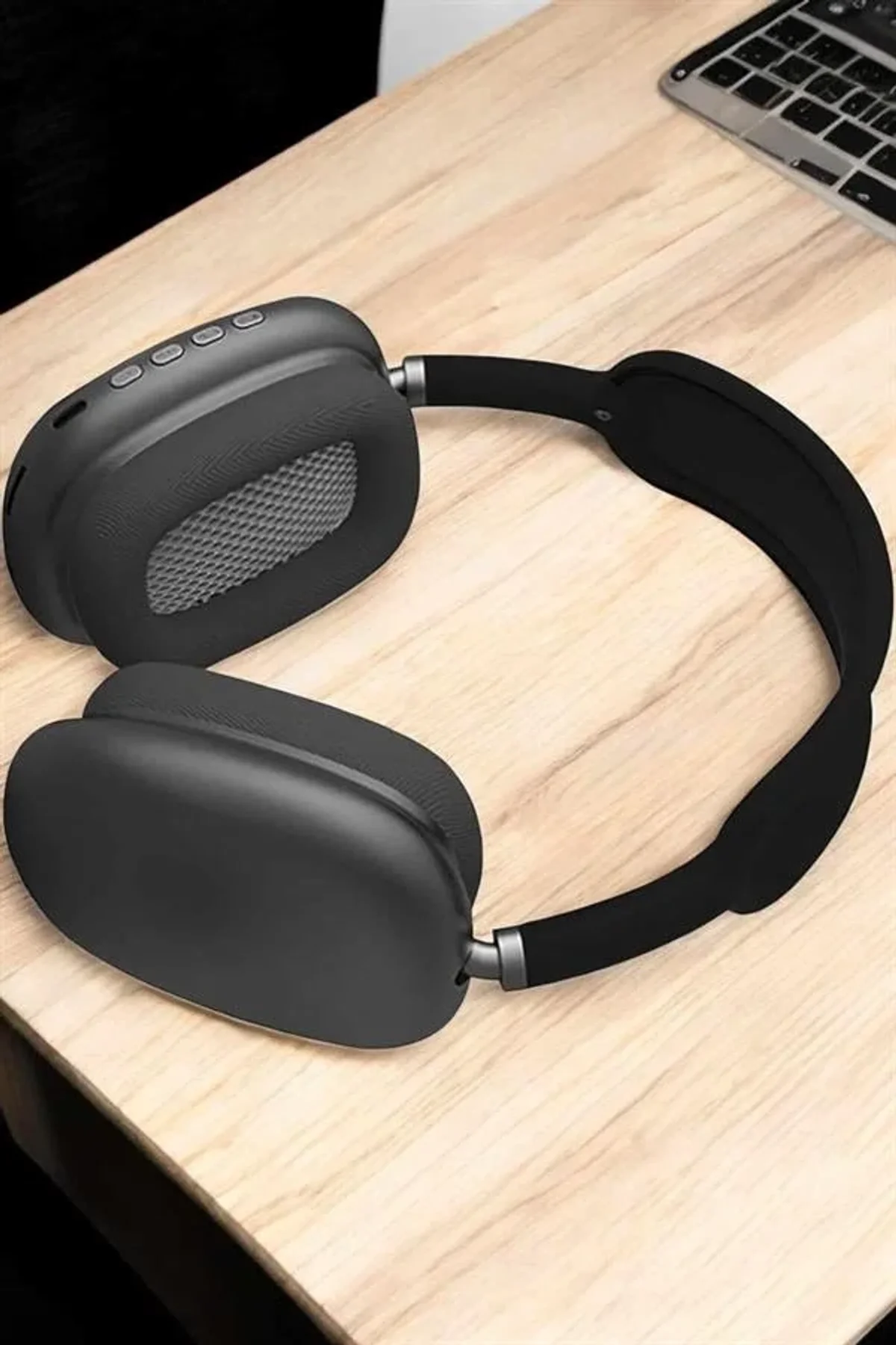P9 Plus Kulaklık Siyah Bluetooth Bağlantılı Kulak Üstü Kablosuz - Just Cheap Store Görsel 5