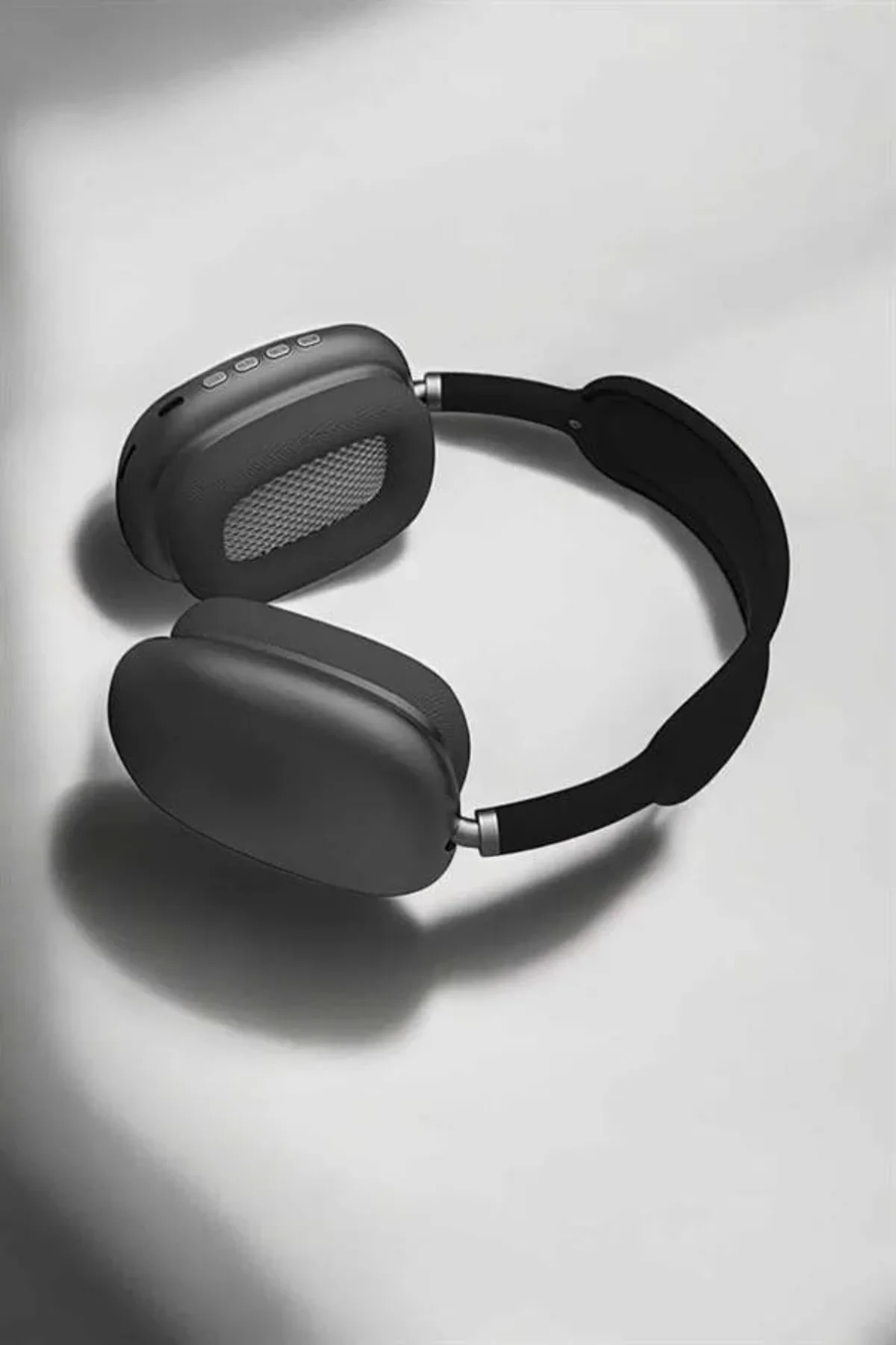 P9 Plus Hi-fi Ses Kalitesi Ayarlanabilir Mikrofonlu Bluetooth Kulaklık Siyah - Just Cheap Store Görsel 4