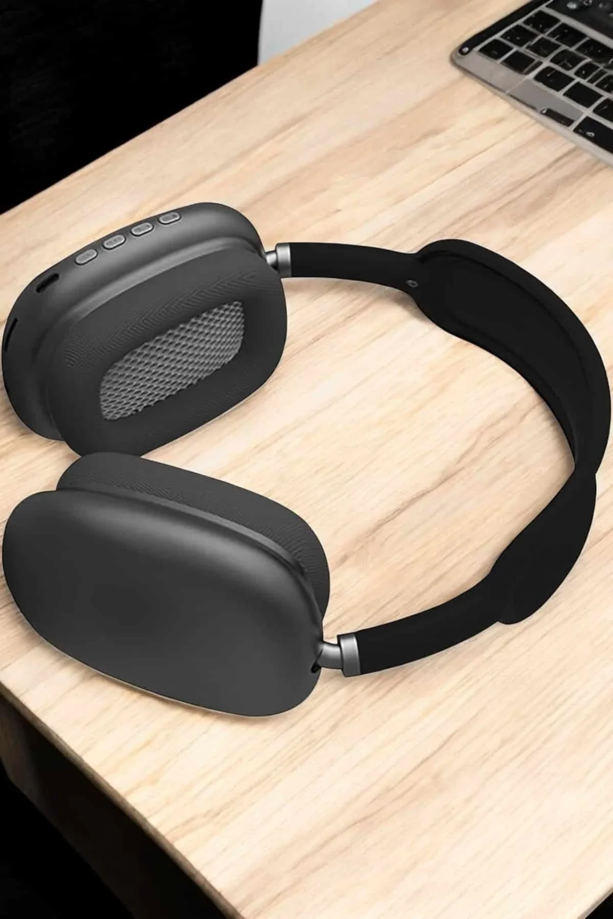 P9 Plus Kulaklık Siyah Bluetooth Bağlantılı Kulak Üstü Kablosuz - Just Cheap Store Görsel 5