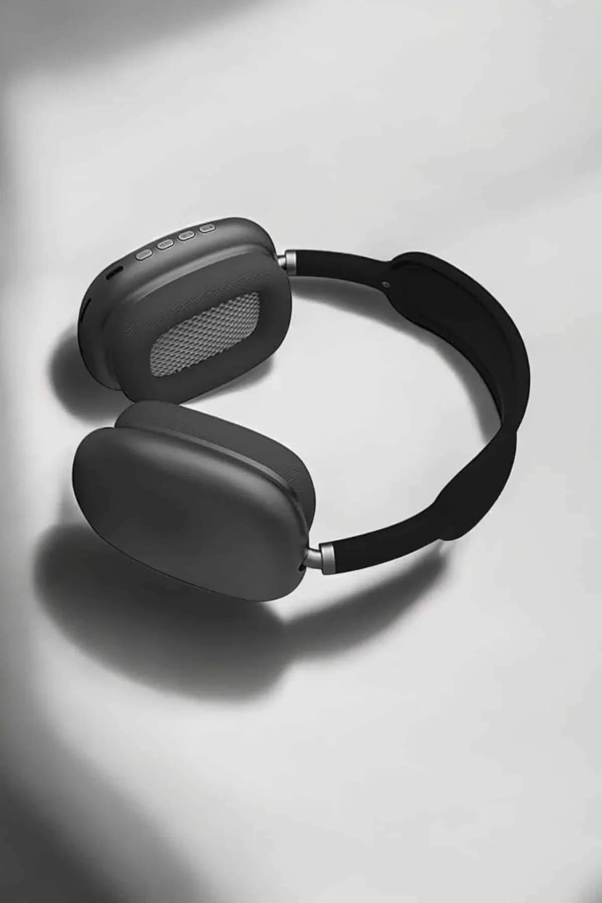 P9 Plus Hi-fi Ses Kalitesi Ayarlanabilir Mikrofonlu Bluetooth Kulaklık Siyah - Just Cheap Store Görsel 4