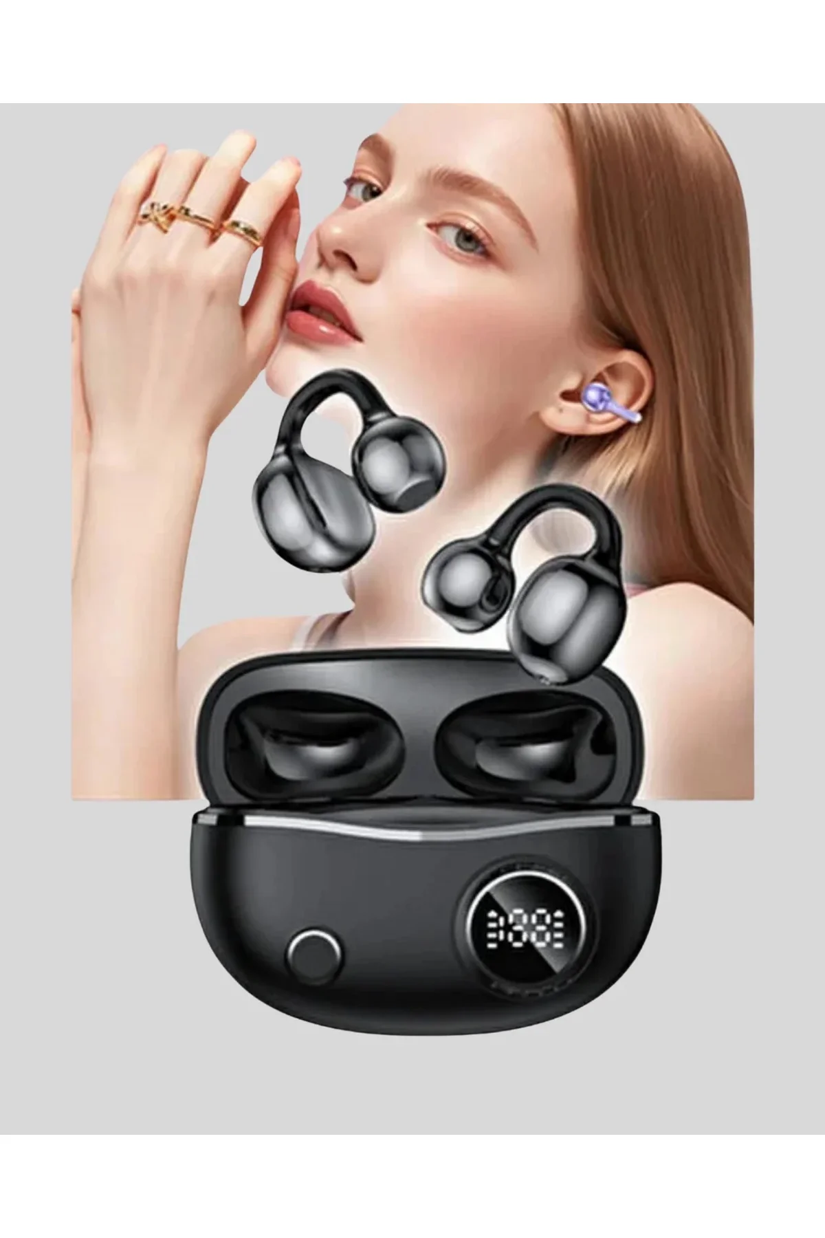 Yxg10 Siyah Bluetooth Kulaklık - Just Cheap Store Görsel 3