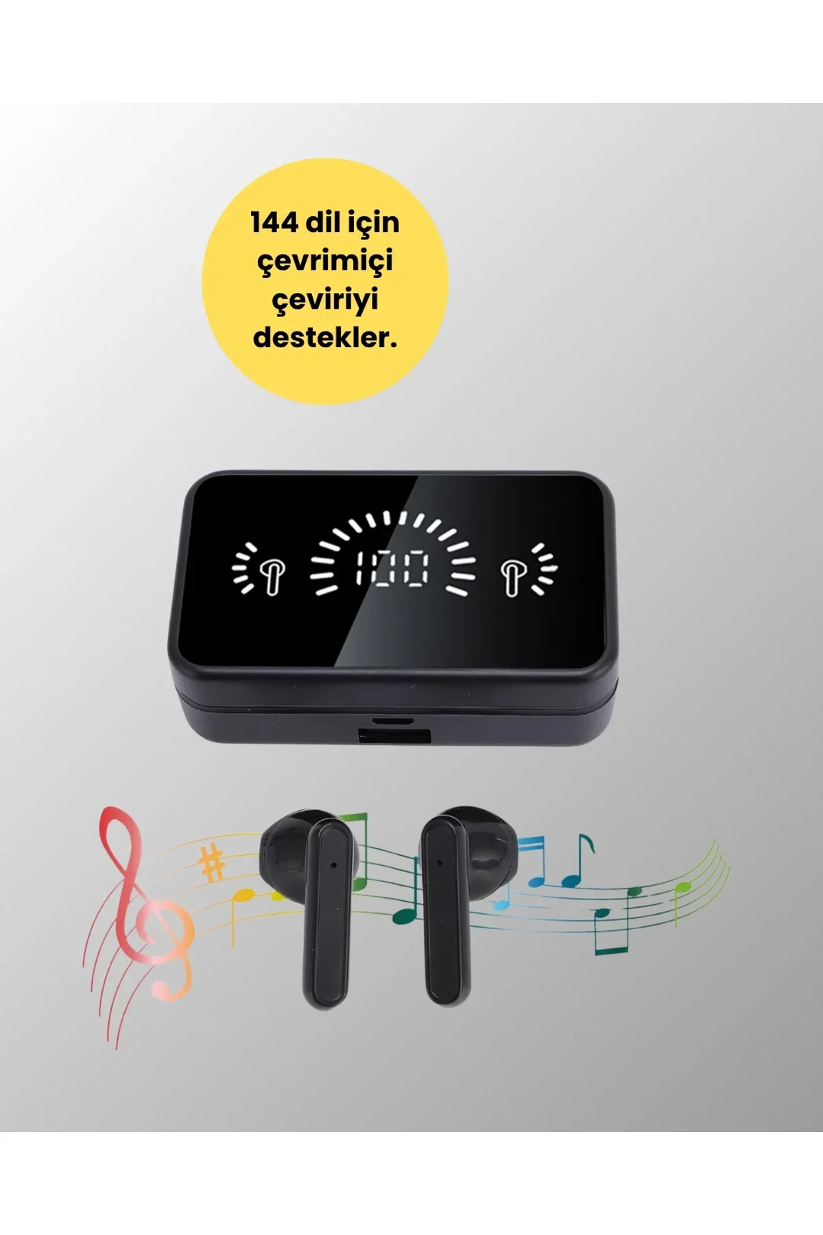 S20 Hafif Kulaklık – Pc + Abs Malzeme İle Baskı Yapmayan Tasarım - Just Cheap Store Görsel 3
