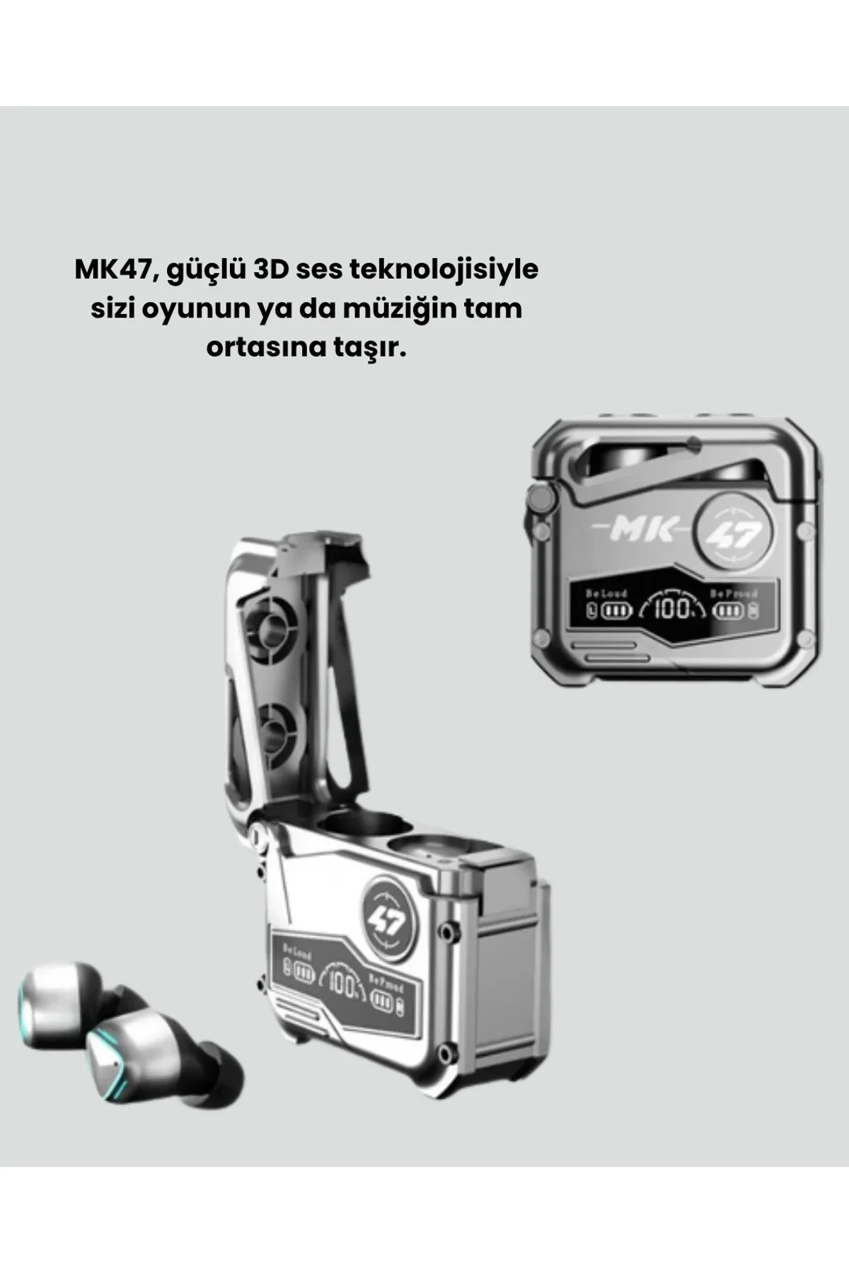 Kablosuz Kulaklık – 3d Ses Ve Gürültü Engelleme - Just Cheap Store Görsel 4