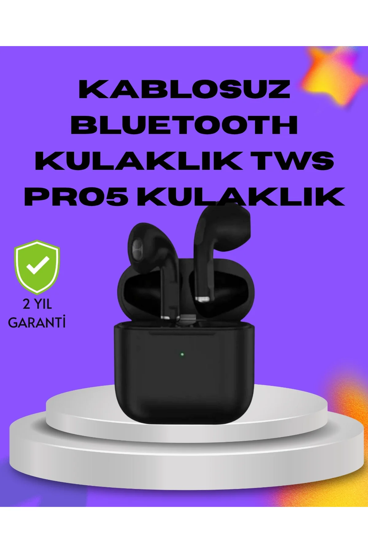 Tws Pro 5 – 3d Hd Ses Kalitesi Ve Gelişmiş Ses Yalıtımı
